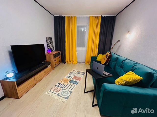 

1-к. квартира, 30 м², 3 кровати