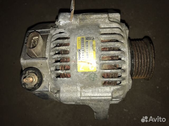 Toyota corolla 1.4 1.6 1.8 бензин генератор