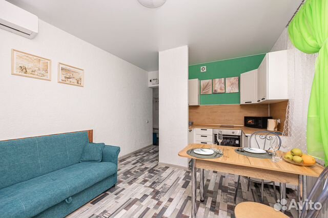 

Квартира-студия, 30 м², 2 кровати