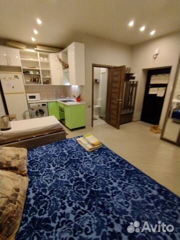 

Квартира-студия, 30 м², 1 кровать
