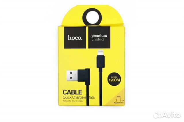 USB кабель microUSB черный 1.2м Hoco UPM10