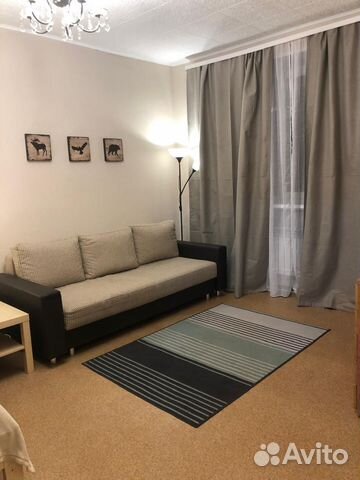 

1-к. квартира, 30 м², 2 кровати