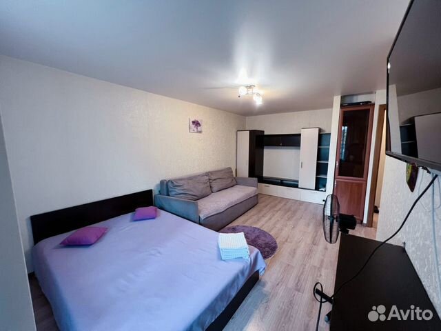 

1-к. квартира, 30 м², 2 кровати