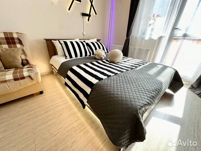 

Квартира-студия, 36,9 м², 2 кровати