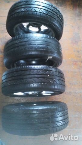 Колёса,летние шины195/50 R15 Bridgestone,Dunlop