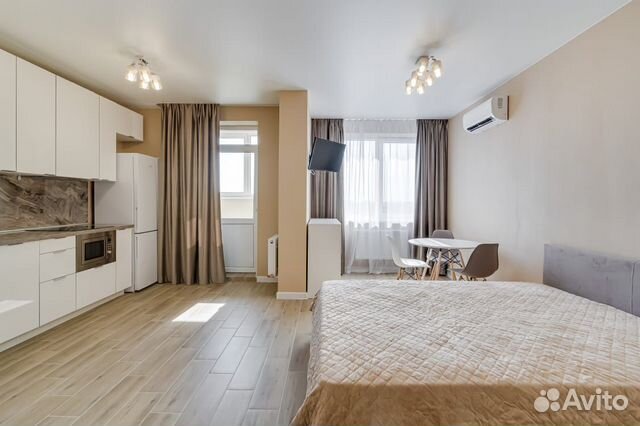 

Квартира-студия, 36 м², 1 кровать