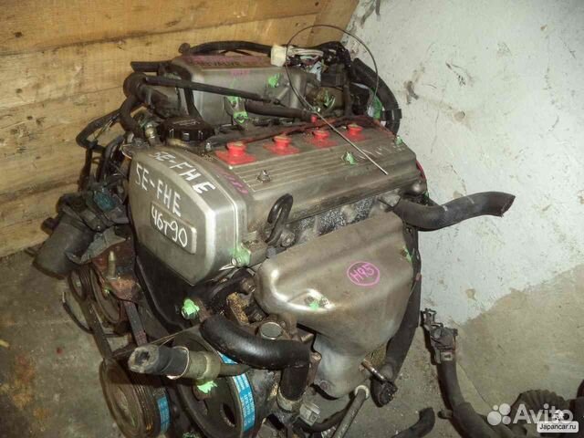 двигатель контрактный toyota 5e fe