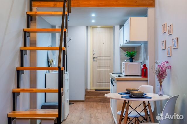 

Квартира-студия, 17 м², 2 кровати
