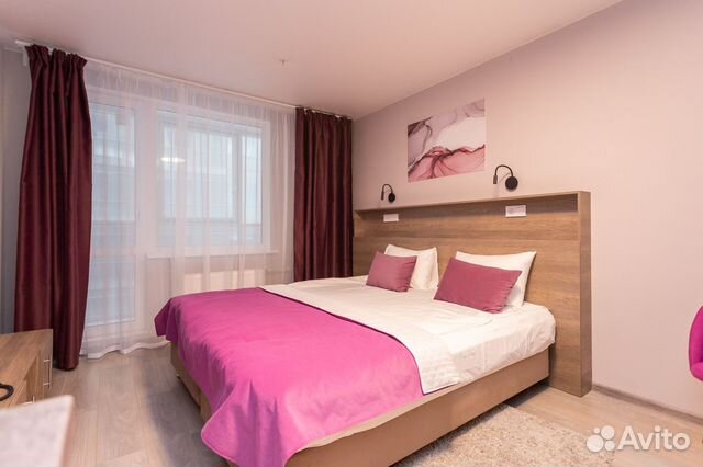 

Квартира-студия, 29,5 м², 1 кровать