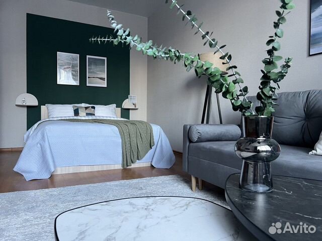 

1-к. квартира, 43 м², 2 кровати