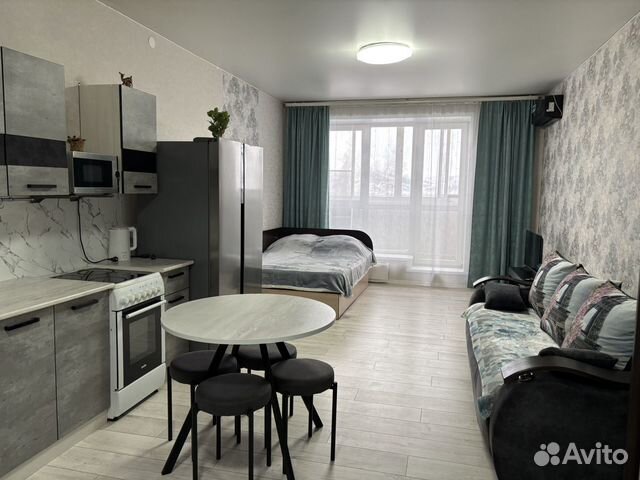 

Квартира-студия, 34 м², 2 кровати