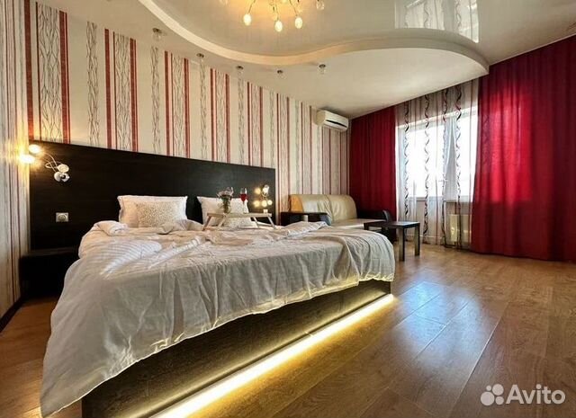 

Квартира-студия, 42 м², 2 кровати