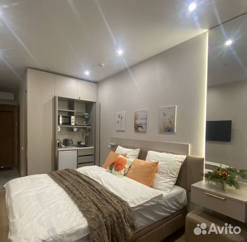 

Квартира-студия, 21 м², 1 кровать