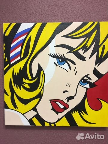 Картина постер рама Pop-art комикс Картина постер рама Pop-art комикс