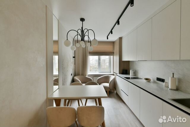

1-к. квартира, 44 м², 2 кровати