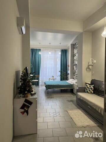 

Квартира-студия, 50 м², 2 кровати