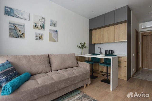 

Квартира-студия, 20 м², 1 кровать