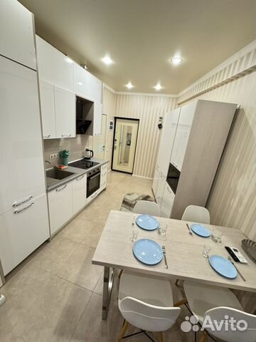 

Квартира-студия, 45 м², 2 кровати
