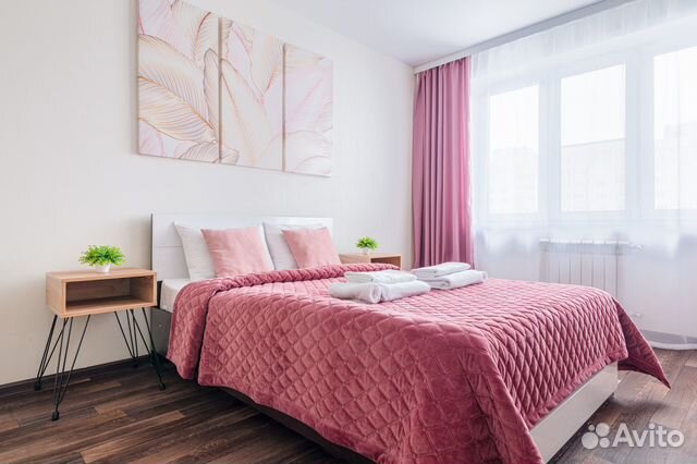 

1-к. квартира, 41 м², 3 кровати