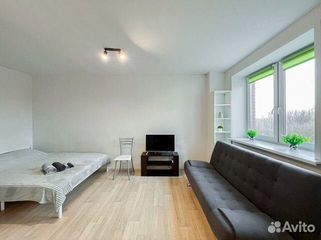 

Квартира-студия, 29 м², 2 кровати