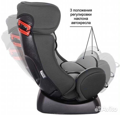 Детское автокресло Siger Diona Серое (0-25) Детское автокресло Siger Diona Серое (0-25)