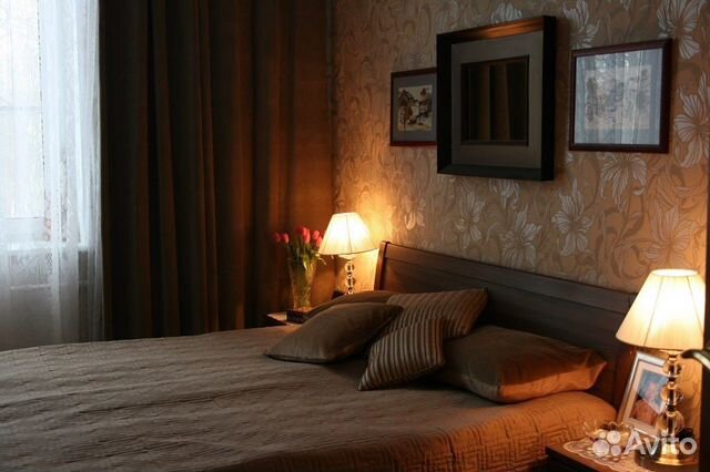 

1-к. квартира, 54 м², 2 кровати