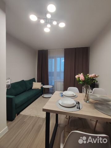 

1-к. квартира, 34 м², 2 кровати