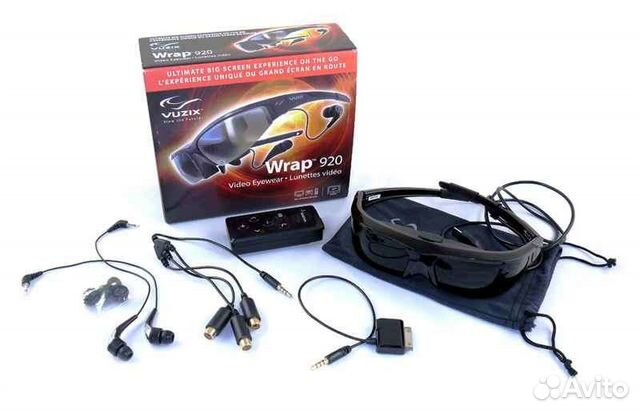 Видеоочки Vuzix Wrap 920. бу, в идеале Видеоочки Vuzix Wrap 920. бу, в идеале