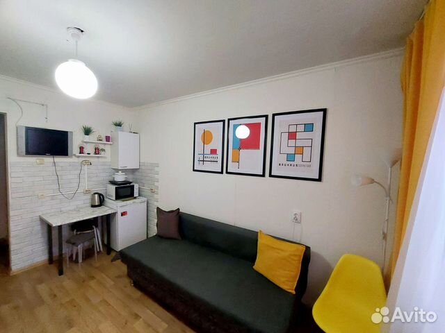 

Квартира-студия, 19 м², 2 кровати