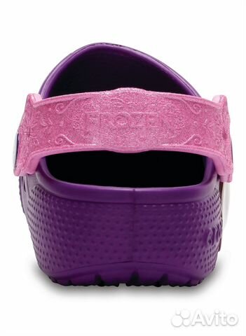 Сабо сандалии Crocs Frozen с огоньками С8 и J3