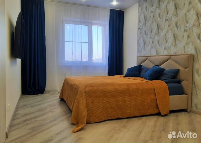

1-к. квартира, 50,6 м², 2 кровати