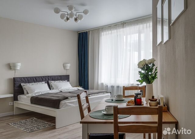 

Квартира-студия, 32,6 м², 2 кровати