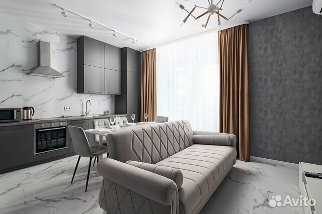 

1-к. квартира, 47,1 м², 2 кровати