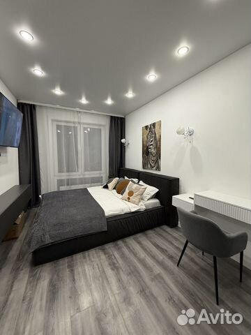

Квартира-студия, 40 м², 2 кровати