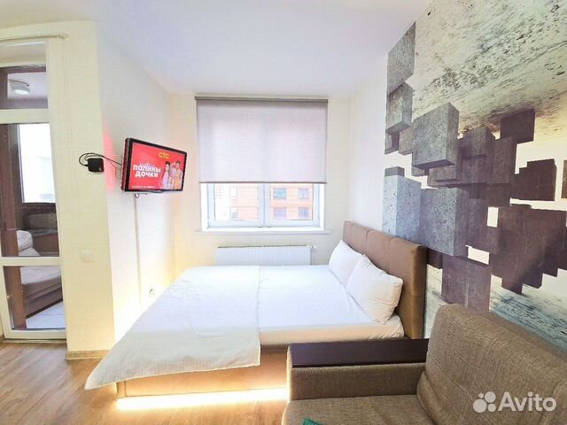 

Квартира-студия, 41 м², 2 кровати