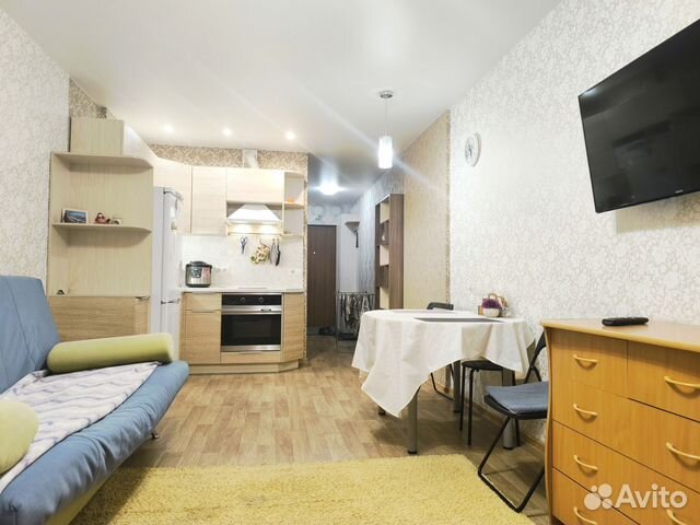 

Квартира-студия, 28 м², 2 кровати
