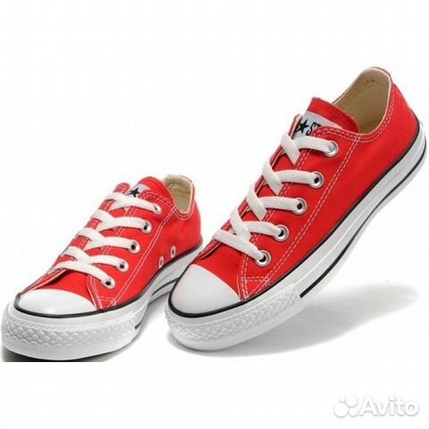 Кеды Converse новые 35-46 мужские/женские RED Low Кеды Converse новые 35-46 мужские/женские RED Low