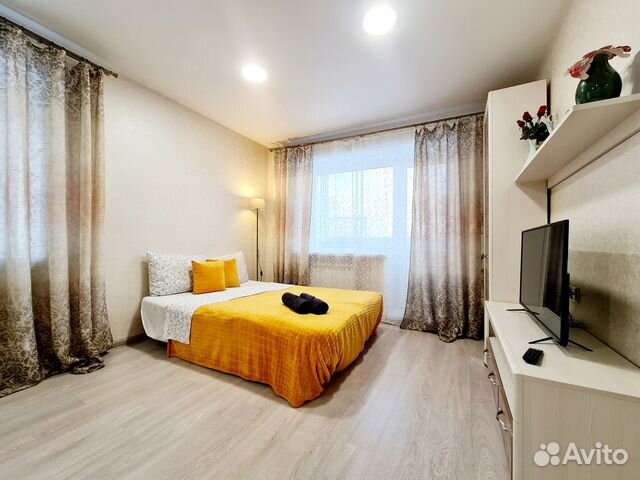 

1-к. квартира, 40 м², 2 кровати