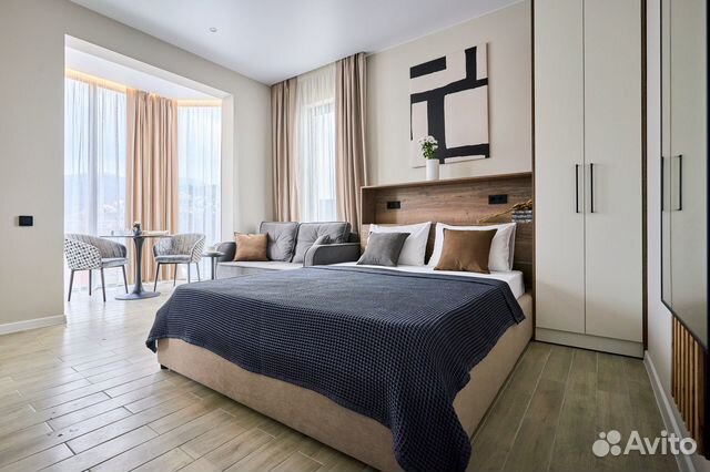 

Квартира-студия, 31 м², 2 кровати