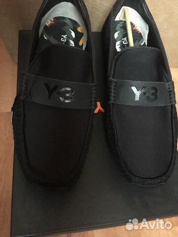 Мокасины adidas Y-3 yuhji yamamoto drive moccas Мокасины adidas Y-3 yuhji yamamoto drive moccas
