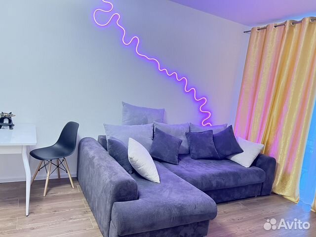 

1-к. квартира, 43,5 м², 2 кровати