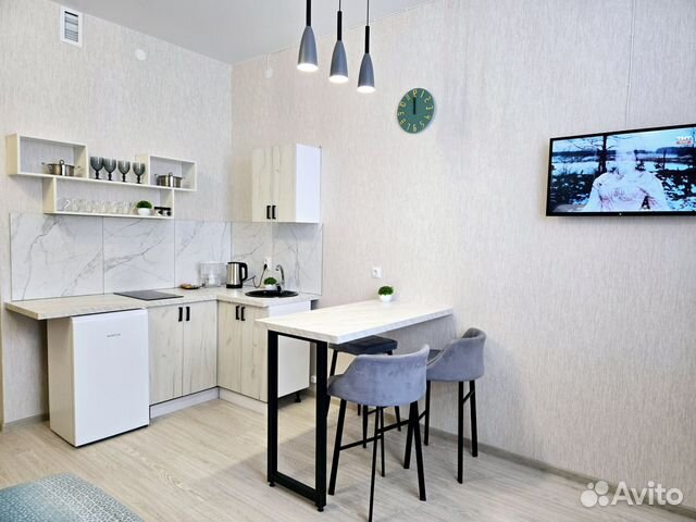 

Квартира-студия, 35 м², 3 кровати