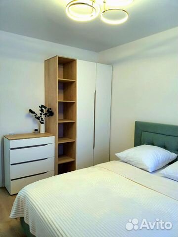 

1-к. квартира, 37 м², 2 кровати