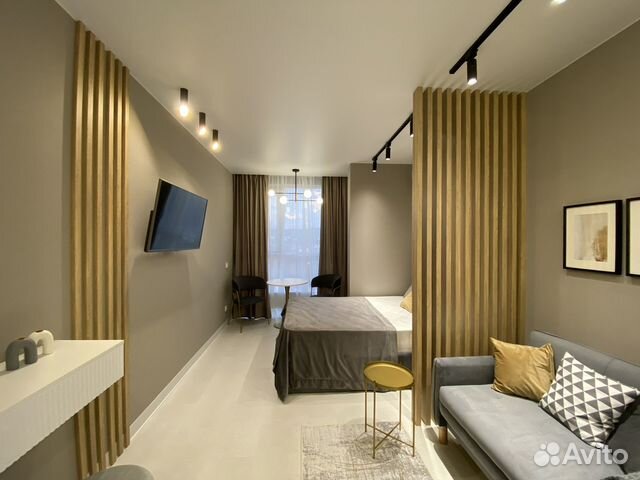 

Квартира-студия, 24 м², 2 кровати