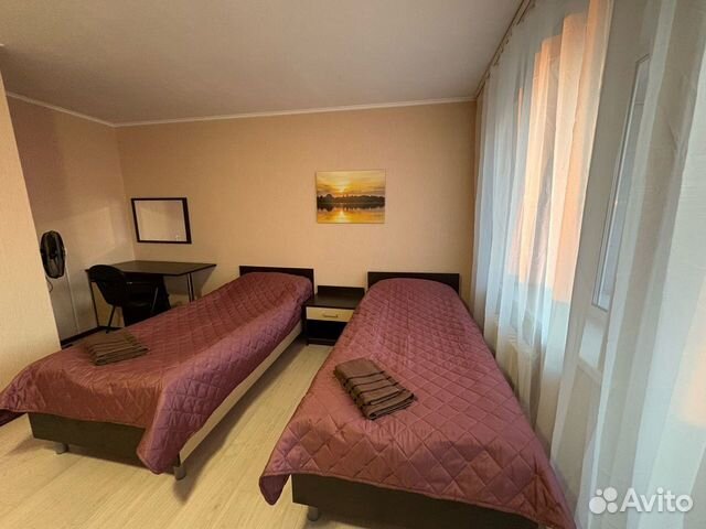

Квартира-студия, 21,7 м², 2 кровати