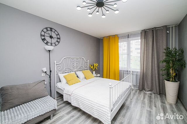 

1-к. квартира, 44,6 м², 2 кровати