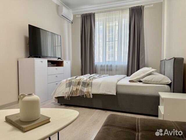 

1-к. квартира, 38 м², 2 кровати