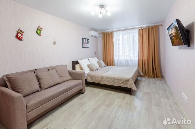 

1-к. квартира, 45 м², 2 кровати
