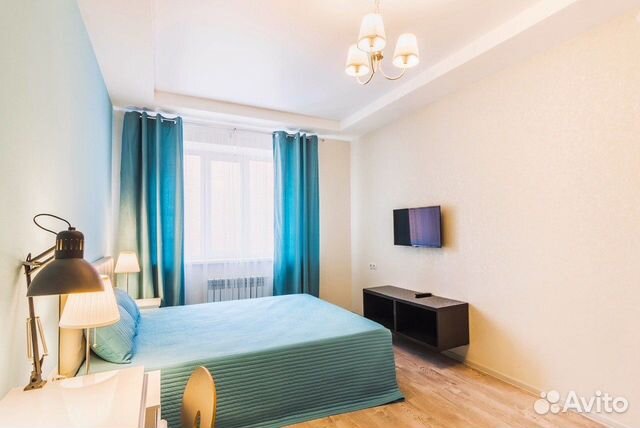 

1-к. квартира, 45 м², 2 кровати