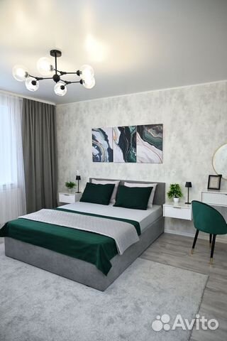 

1-к. квартира, 41 м², 1 кровать